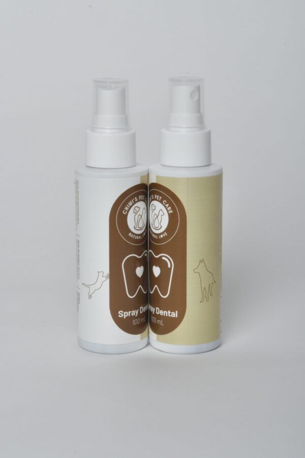spray dental natural para perro